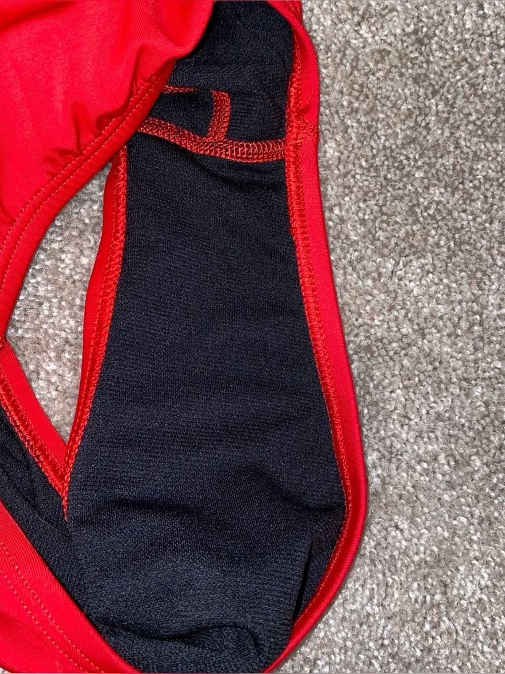 Nike Bathing Suit Red One Piece Woman’s Size 10 Swimsuit Beach Summer Pool